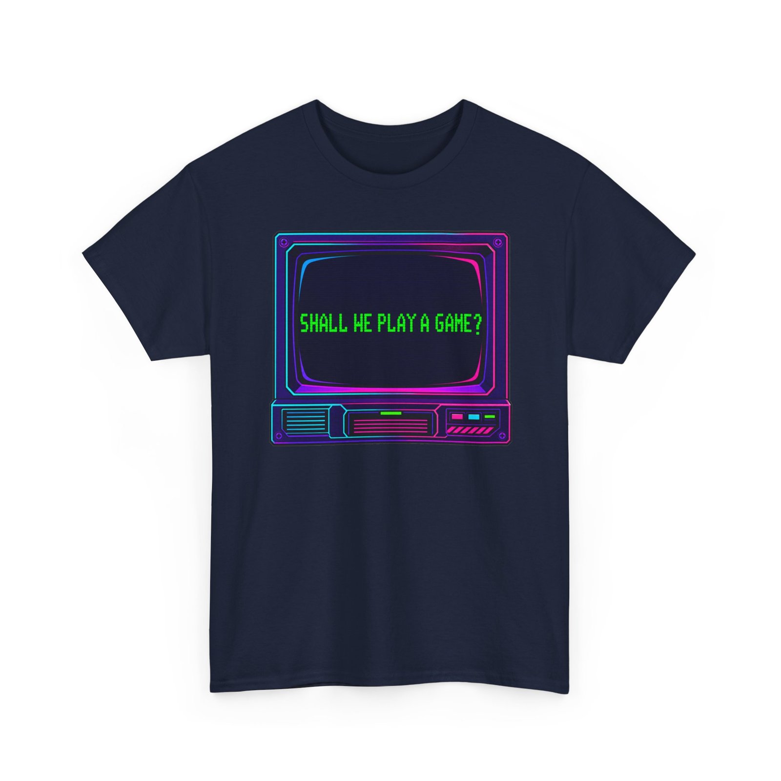 Shall We Play a Game? - Unisex T-Shirt – WarGames - Retro 80s Computer Movie - Image 25