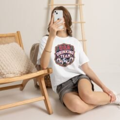 USA Drinking Team - Unisex T-Shirt – Funny Patriotic - Beer Drinking - Image 19