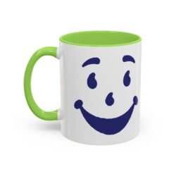 Kool-Aid Man Face - Color Accent Mug – Retro - Oh Yeah - Image 14