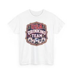 USA Drinking Team - Unisex T-Shirt – Funny Patriotic - Beer Drinking