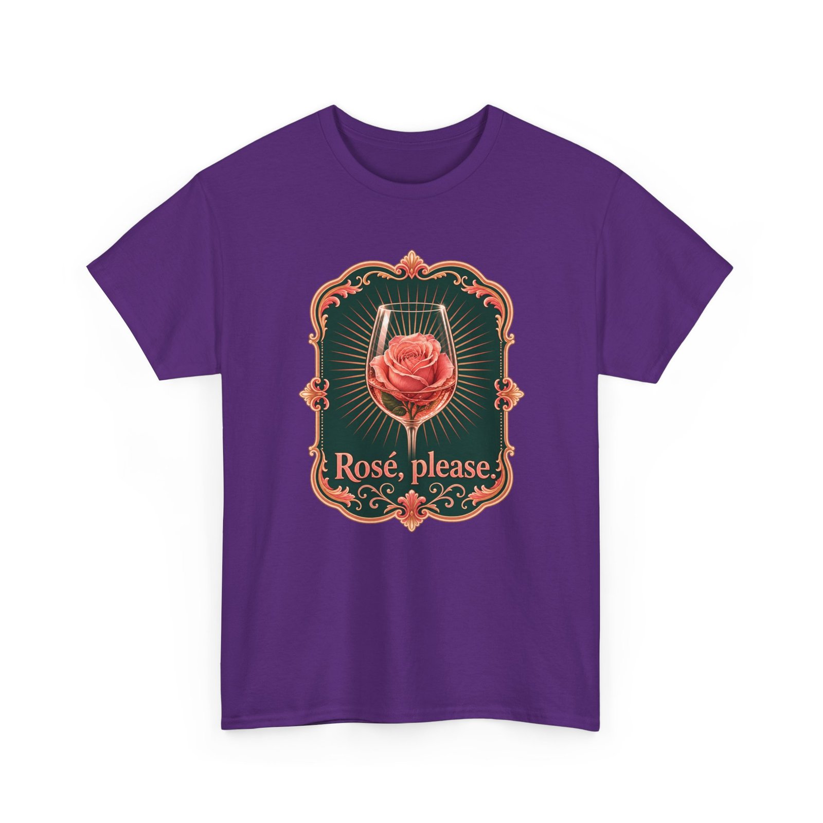Rosé, Please - Unisex T-Shirt – Chic Wine Lover - Image 25