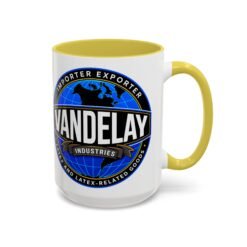 Vandelay Industries - Color Accent Mug – Seinfeld Inspired - George Costanza - Image 45