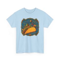Taco in the Wind - Unisex T-Shirt – Funny Flying Taco - Taco Tuesday Humor - Image 24