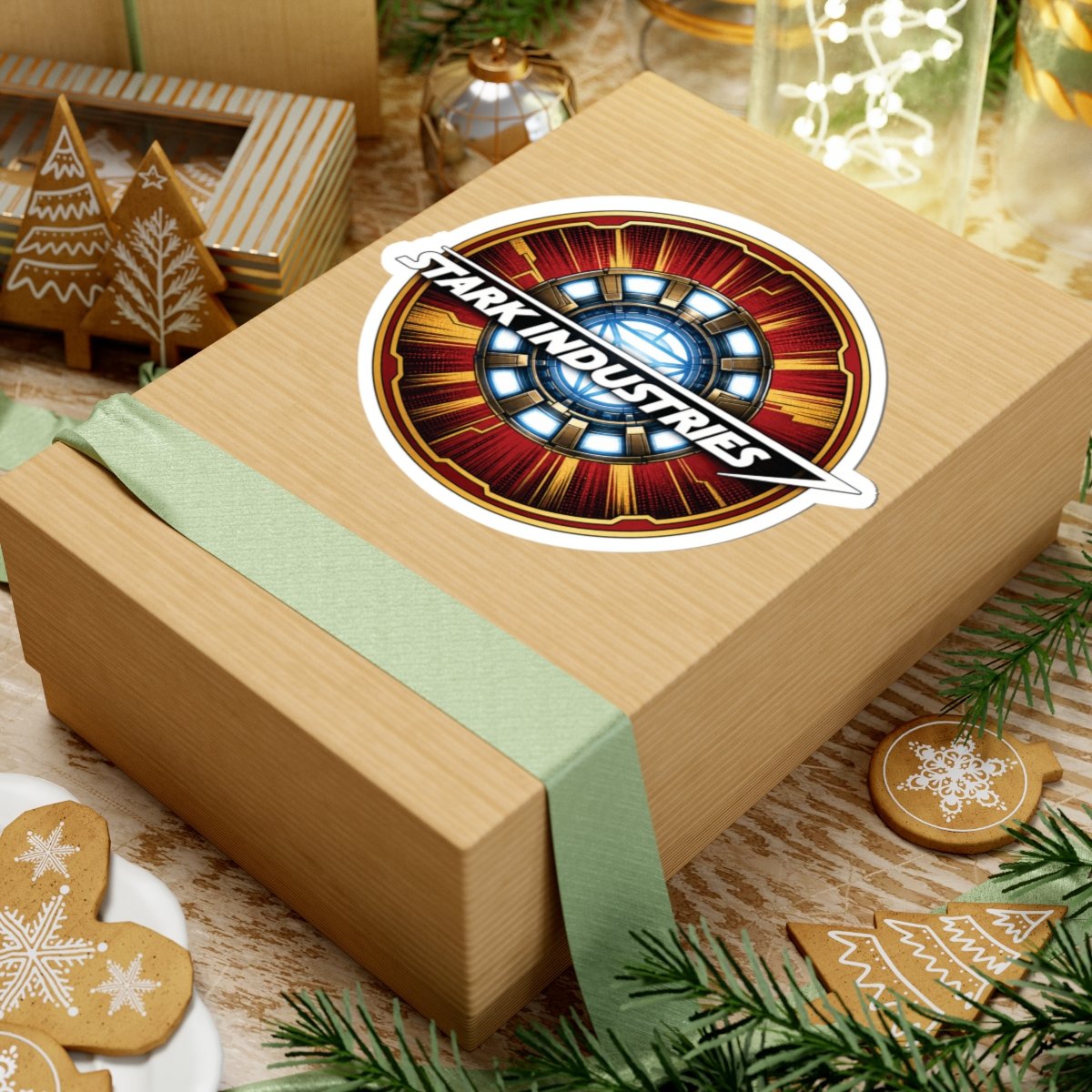 Stark Industries - Indoor Sticker – Sleek, Smart, and Superhero-Approved - Image 3