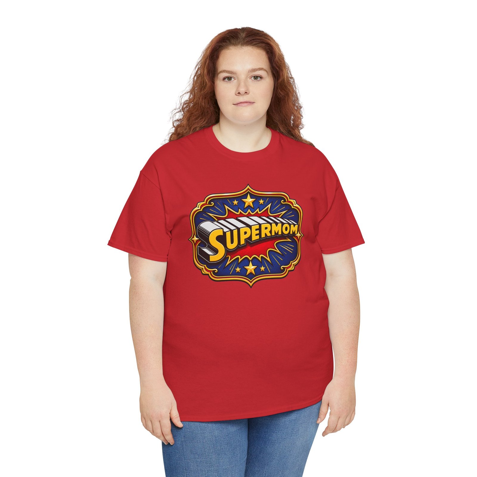 Supermom - Unisex T-Shirt – Funny Superhero Mom - Mother’s Day - Image 5