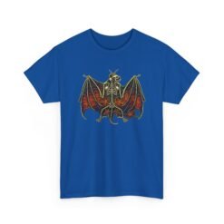 Spider Bat – Unisex T-Shirt – Gothic Skeleton Bat and Spiderweb - Image 16