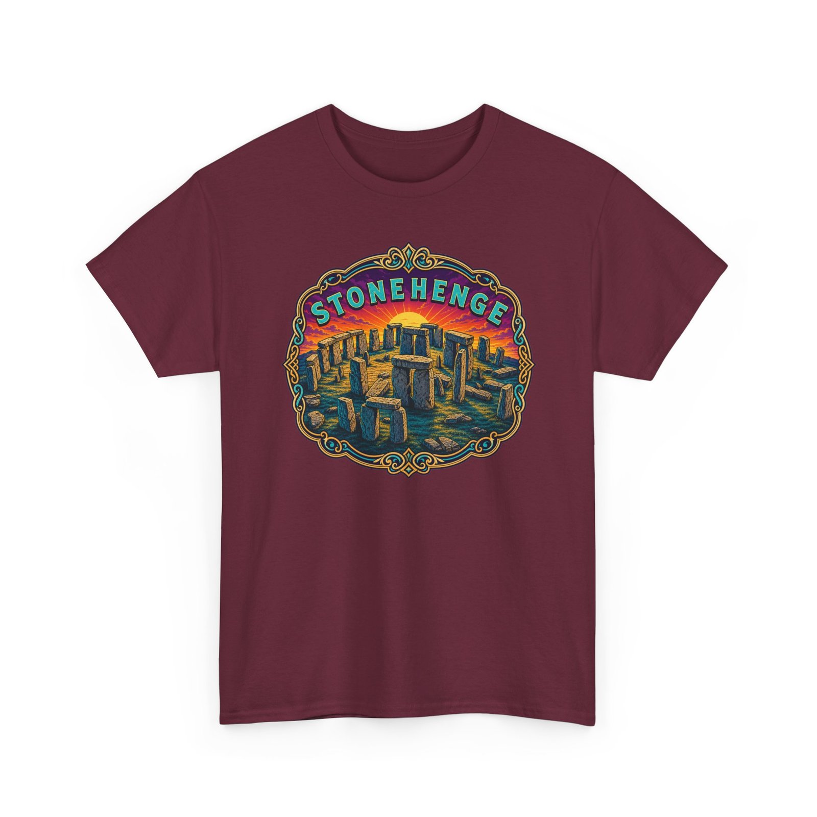 Stonehenge - Unisex T-Shirt – Ancient Monument, Archaeology - History Lover - Image 18
