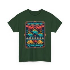 Dino-Mite Christmas - Unisex T-Shirt – Funny Dinosaur - Ugly Christmas Sweater - Image 13
