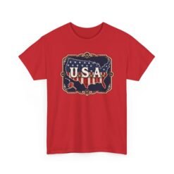 U.S.A. - Unisex T-Shirt – Patriotic - United States Map - Image 25