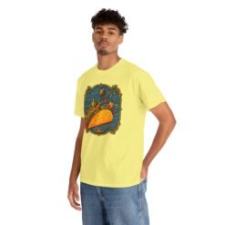 Taco in the Wind - Unisex T-Shirt – Funny Flying Taco - Taco Tuesday Humor - Image 8