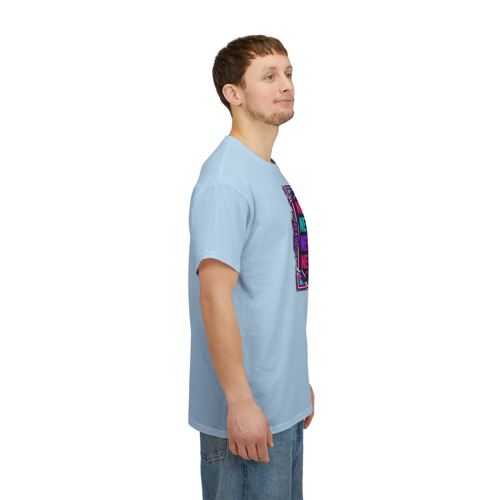 Never Gonna Give Loop - Unisex T-Shirt – Funny Rickroll - Internet Meme - Image 7