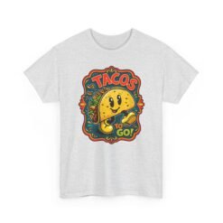 Tacos To Go - Unisex T-Shirt – Cute Kawaii Running Taco - Funny Foodie Tee - Image 20