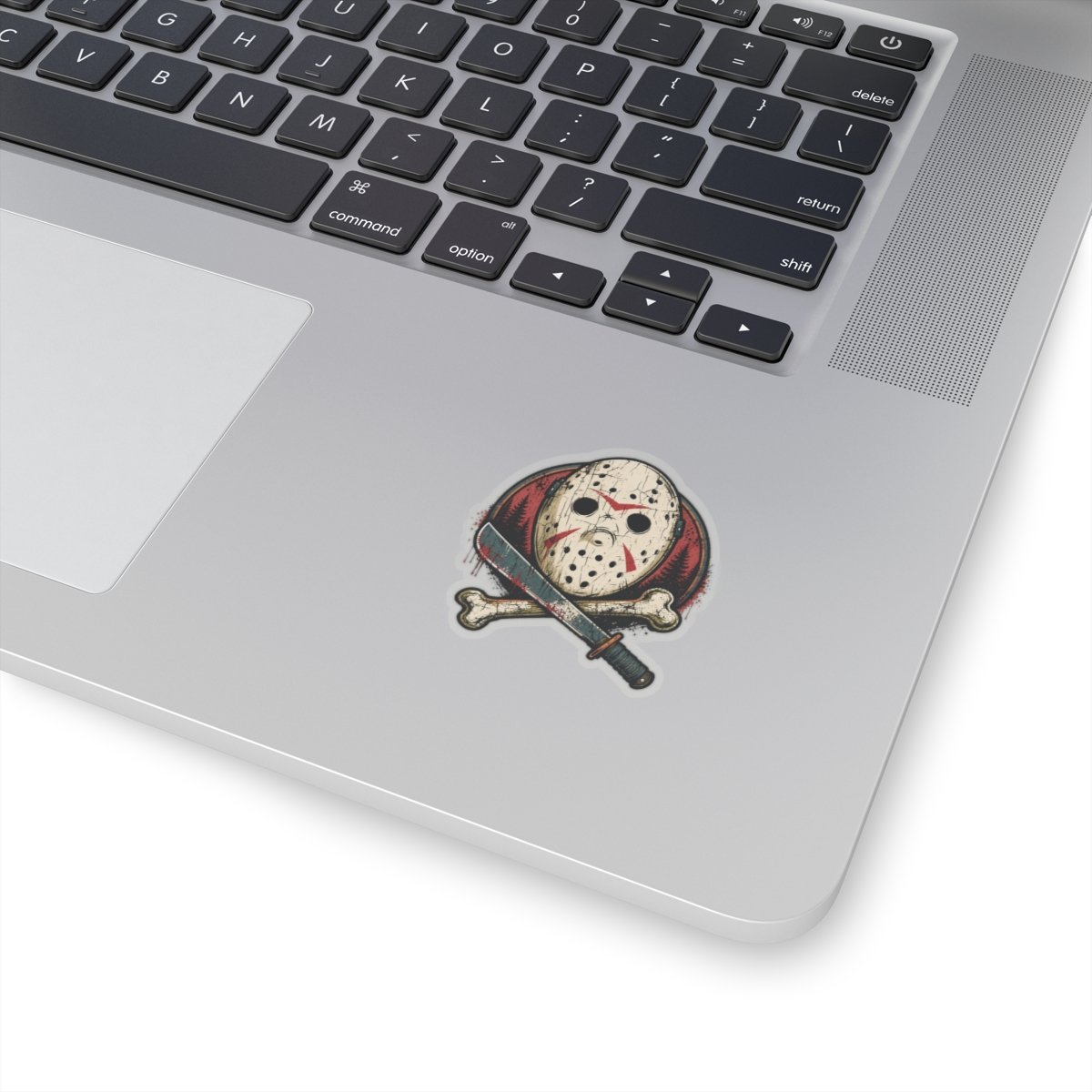 Camp Slasher - Indoor Sticker – Jason Voorhees - Friday the 13th - Horror Jolly Roger Decal - Image 5