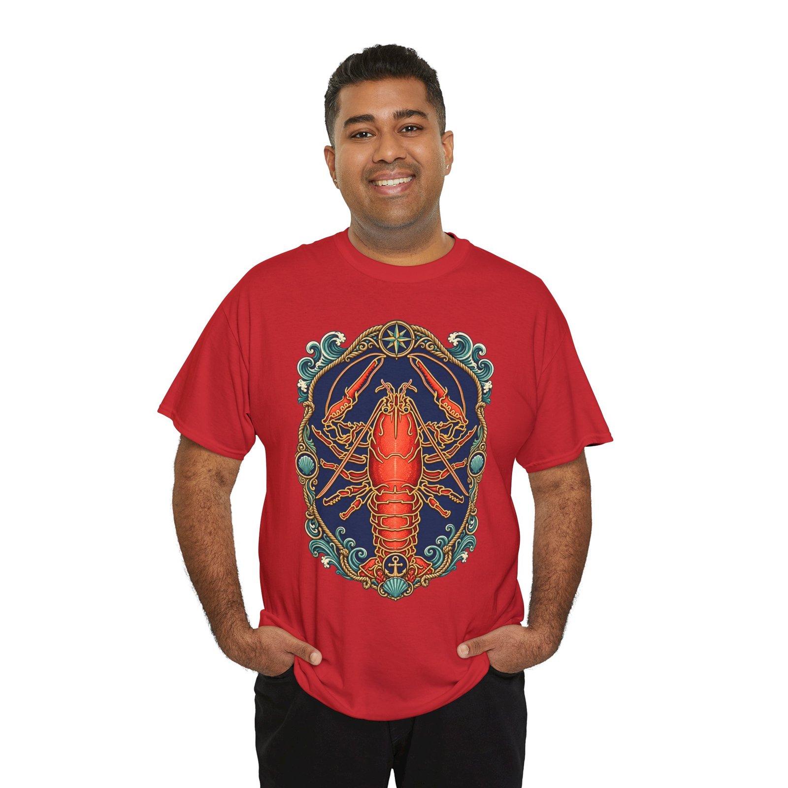 Lobster - Unisex T-Shirt – Simple, Bold, and a Little Bit Snappy - Image 6