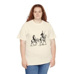 Don Quixote - Unisex T-Shirt – Cervantes Windmill - Classic Literature - Image 6
