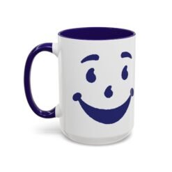 Kool-Aid Man Face - Color Accent Mug – Retro - Oh Yeah - Image 28