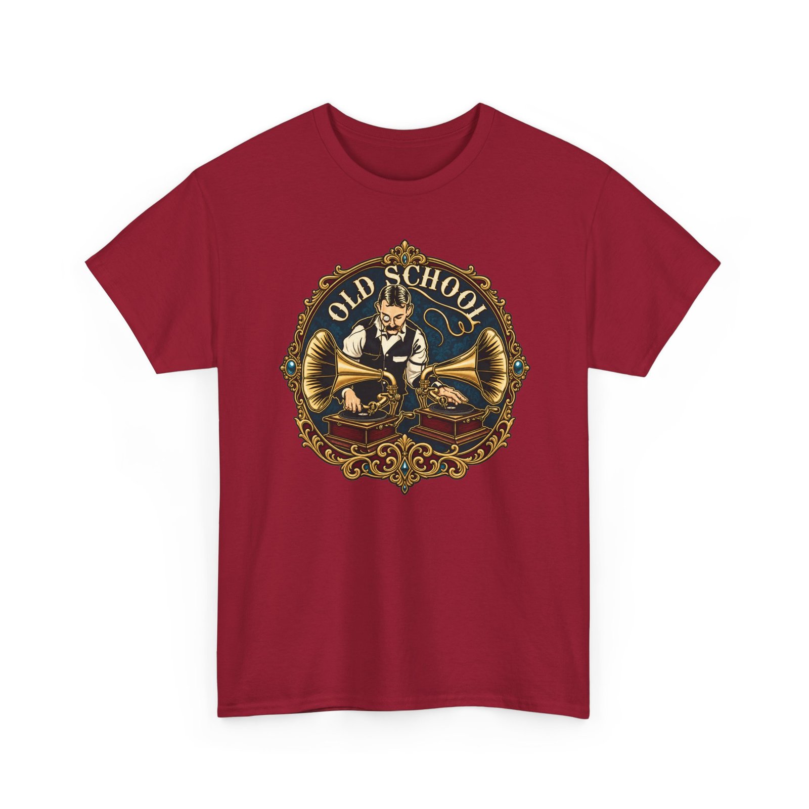 Old School DJ - Unisex T-Shirt – Spin It Like It’s 1899 - Image 21