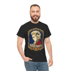 Mozart - Unisex T-Shirt – Classic Style, Timeless Genius - Image 4