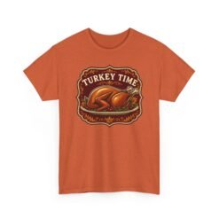 Turkey Time - Unisex T-Shirt – Funny Thanksgiving Turkey - Image 23