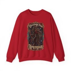 Greetings From Krampus - Unisex Sweatshirt – Cozy with a Side of Creepy - Image 17