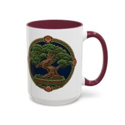 Bonsai Tree Accent Mug – Japanese Bonsai, Nature - Plant Lover - Image 37