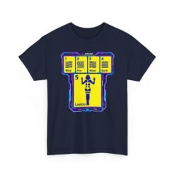 Fifth Element Chart - Unisex T-Shirt – Wind, Water, Fire, Earth... and Leeloo - Image 18