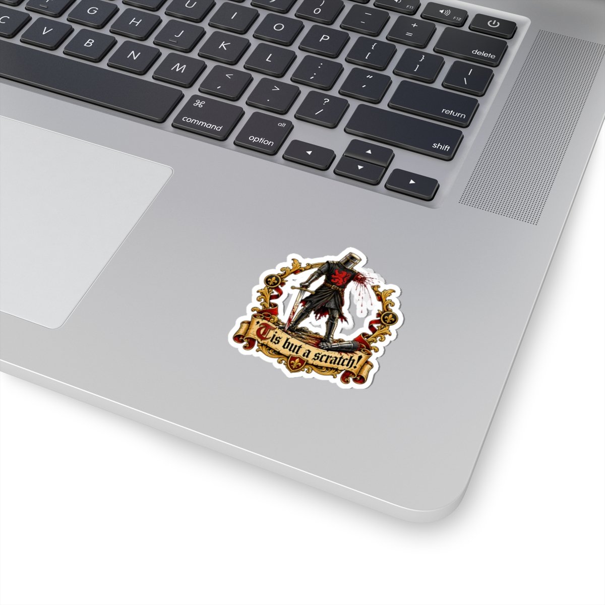 'Tis But A Scratch - Indoor Sticker – Funny Monty Python - Black Knight Decal - Image 8