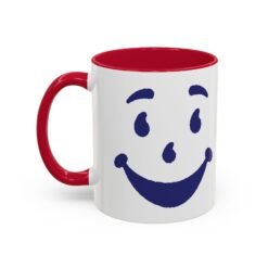 Kool-Aid Man Face - Color Accent Mug – Retro - Oh Yeah - Image 22