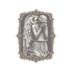 Weeping Angel - Indoor Sticker – Don't Blink - Sci-Fi Horror Decal - Image 4