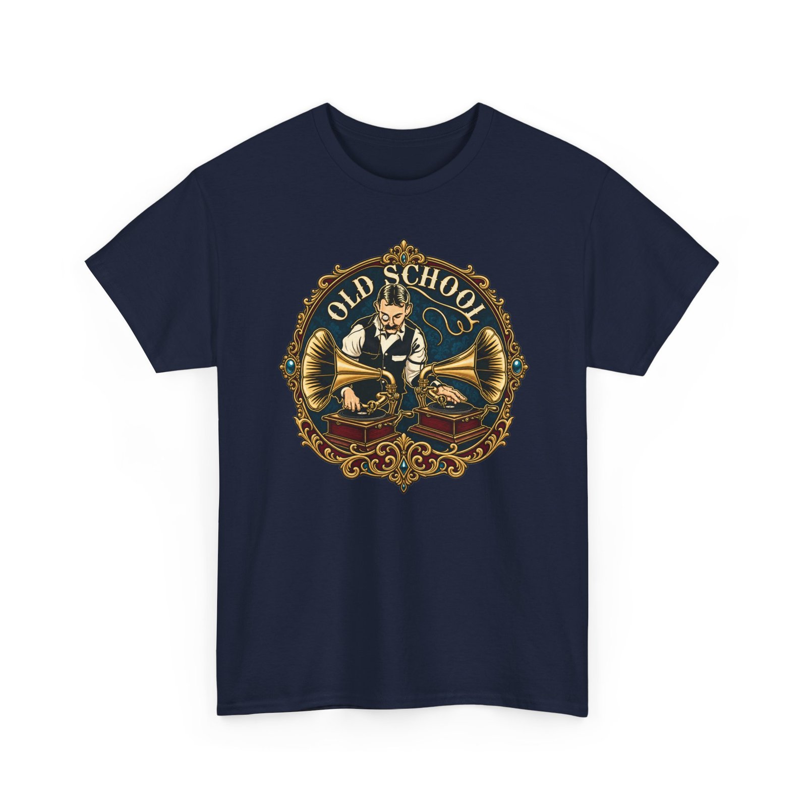 Old School DJ - Unisex T-Shirt – Spin It Like It’s 1899 - Image 19