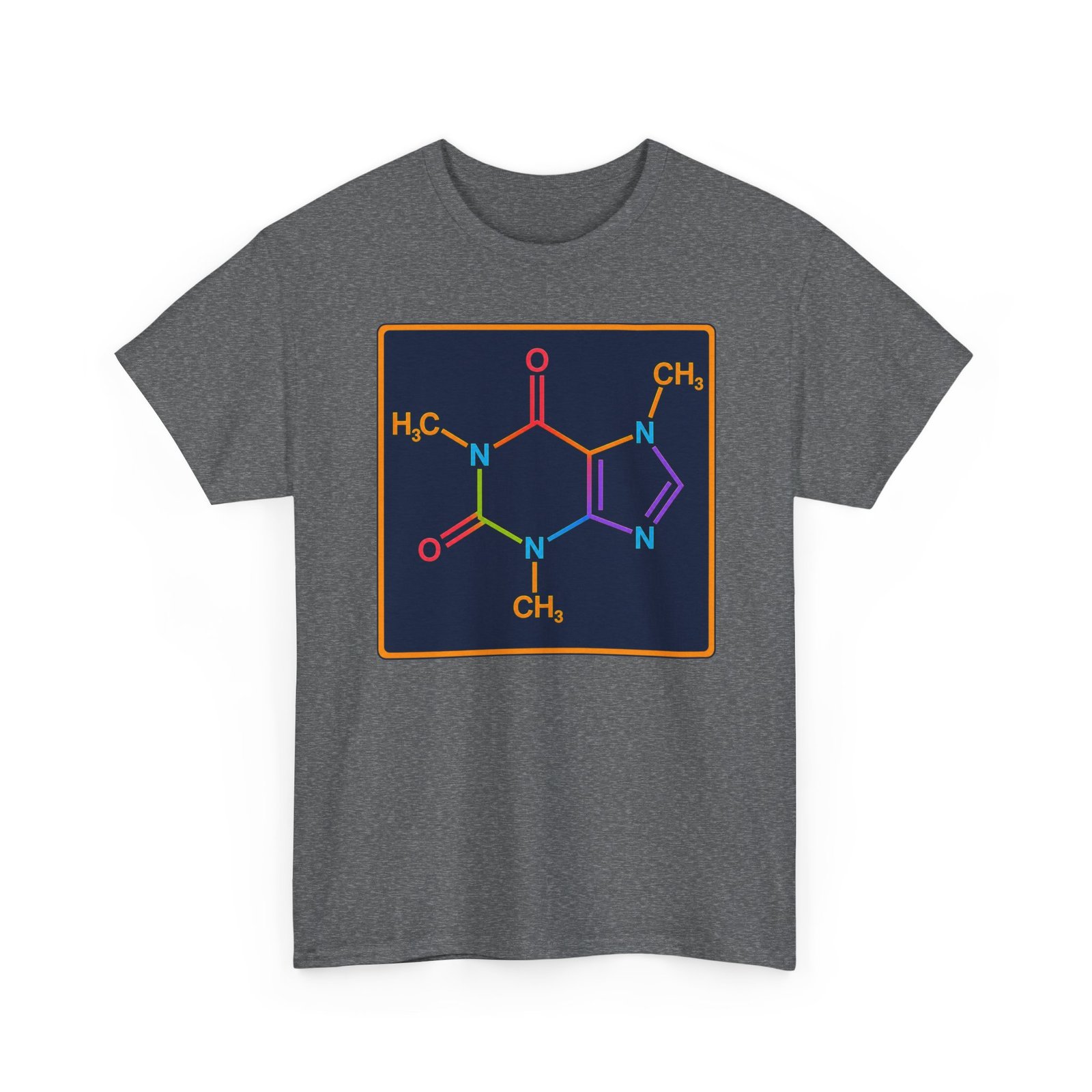 Caffeine Molecule - Unisex T-Shirt – Fuel Your Brain in Style - Image 15