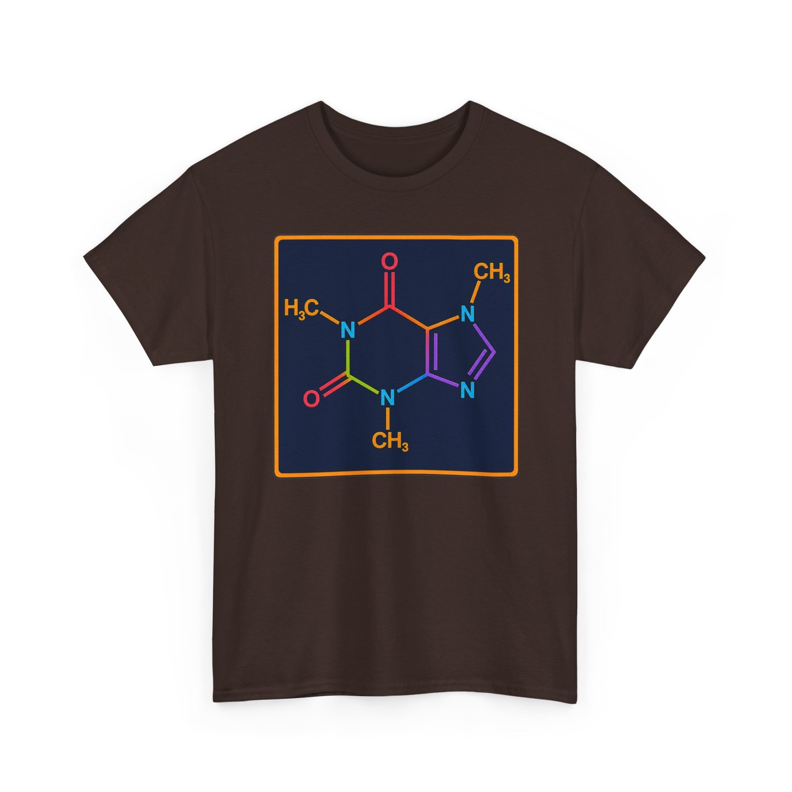 Caffeine Molecule - Unisex T-Shirt – Fuel Your Brain in Style