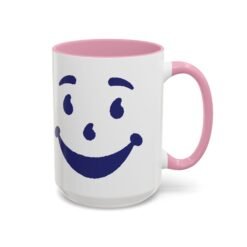 Kool-Aid Man Face - Color Accent Mug – Retro - Oh Yeah - Image 41