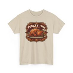 Turkey Time - Unisex T-Shirt – Funny Thanksgiving Turkey - Image 21