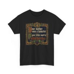 Your Mother Was a Hamster - Unisex Heavy Cotton T-Shirt – Monty Python Holy Grail Humor - Image 20
