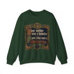 Your Mother Was a Hamster - Sweatshirt – Monty Python Holy Grail Humor - Image 17