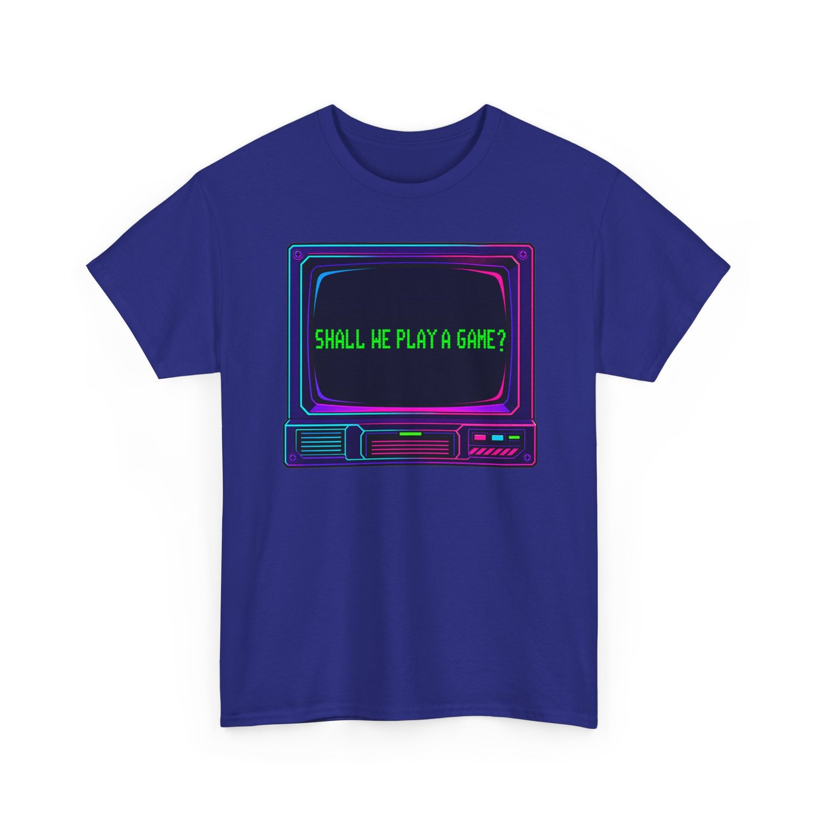 Shall We Play a Game? - Unisex T-Shirt – WarGames - Retro 80s Computer Movie - Image 26