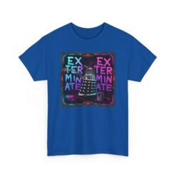 Exterminate! - Unisex T-Shirt – Retro Sci-Fi - Robot Graffiti Art - Image 8
