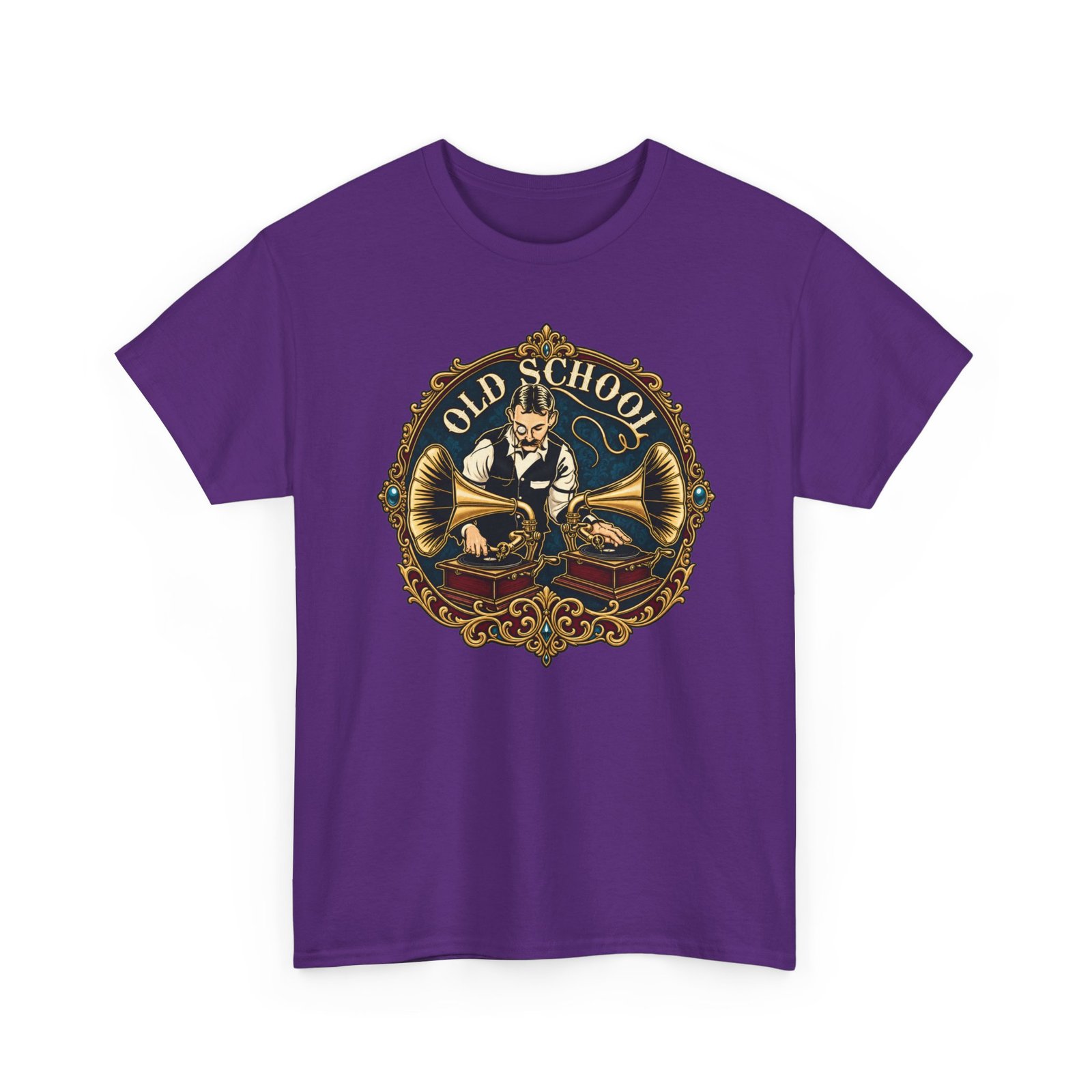 Old School DJ - Unisex T-Shirt – Spin It Like It’s 1899 - Image 20