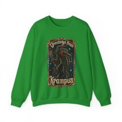 Greetings From Krampus - Unisex Sweatshirt – Cozy with a Side of Creepy - Image 14