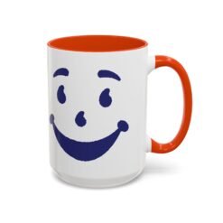 Kool-Aid Man Face - Color Accent Mug – Retro - Oh Yeah - Image 39
