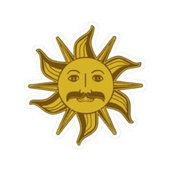 King Arthur Sun - Indoor Sticker – Monty Python and the Holy Grail - Medieval Comedy Decal - Image 13