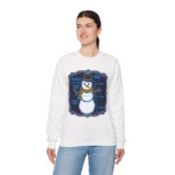 Snowman Anatomy - Unisex Sweatshirt – Funny Christmas - Science Diagram - Image 8