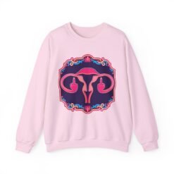 Ovaries with Middle Fingers - Unisex Sweatshirt – Funny Anatomy - Image 19