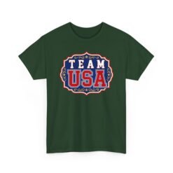 Team USA - Unisex T-Shirt – Patriotic American Pride - Red, White and Blue - Sports Fan - Image 22