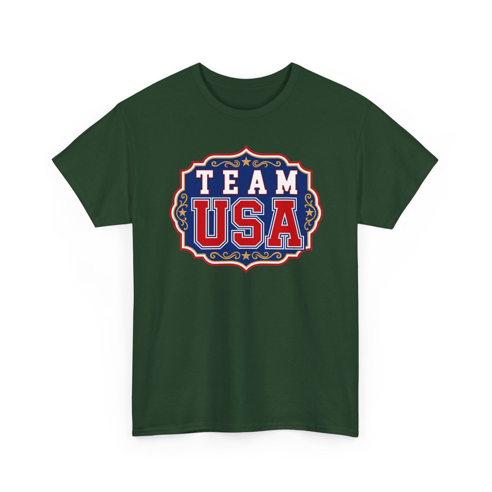 Team USA - Unisex T-Shirt – Patriotic American Pride - Red, White and Blue - Sports Fan - Image 22