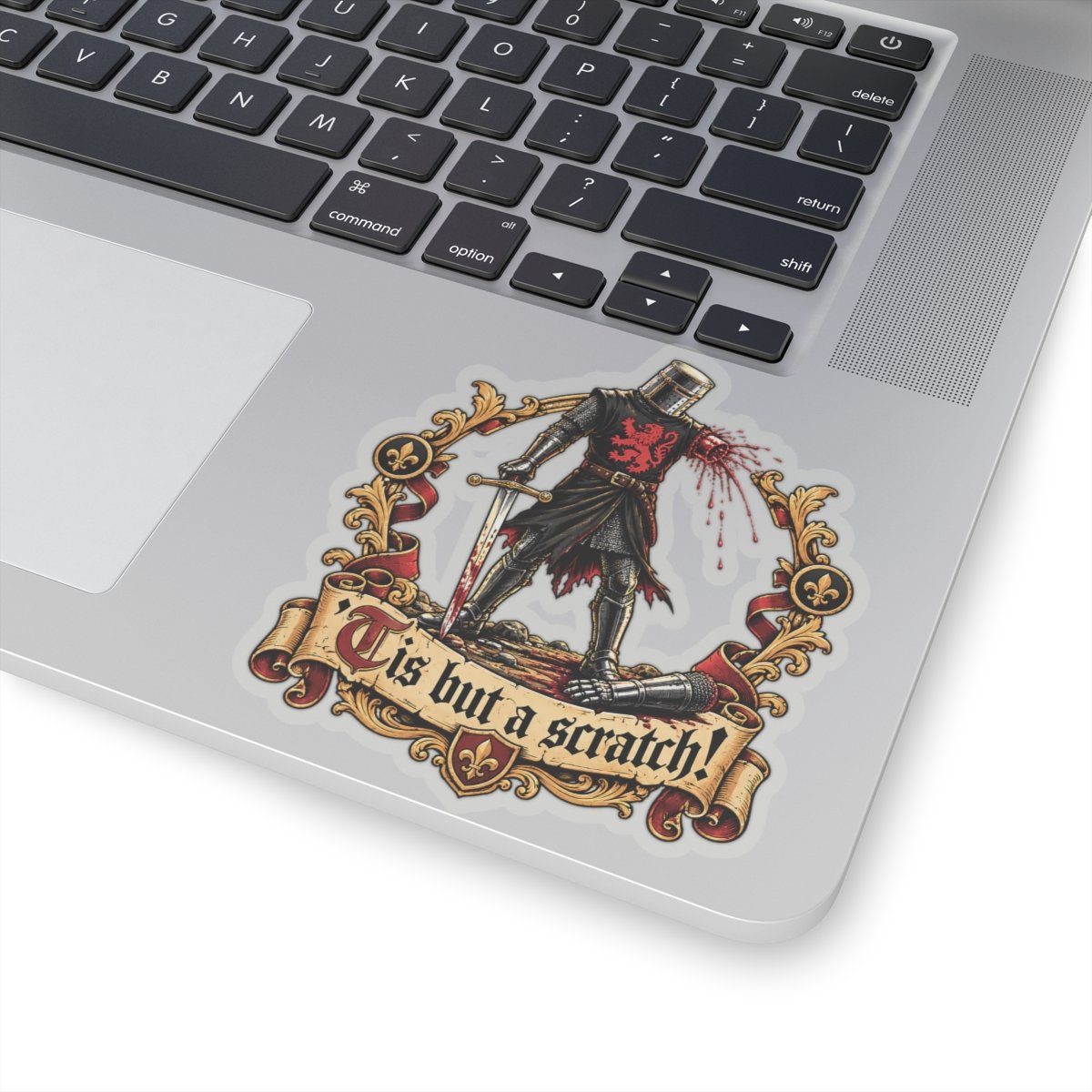 'Tis But A Scratch - Indoor Sticker – Funny Monty Python - Black Knight Decal - Image 17