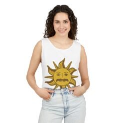King Arthur Sun - Unisex Tank Top – Monty Python and the Holy Grail - Medieval Comedy - Image 3