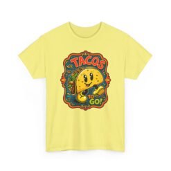 Tacos To Go - Unisex T-Shirt – Cute Kawaii Running Taco - Funny Foodie Tee - Image 27