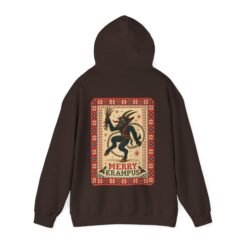 Merry Krampus - Unisex Hoodie – Cozy Up with Claus's Creepy Cousin - Image 26